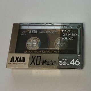 フジフイルム(富士フイルム)の富士フイルム AXIA カセットテープ XD-Master(その他)