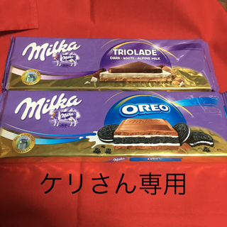milka triolade・OREOチョコレート(菓子/デザート)