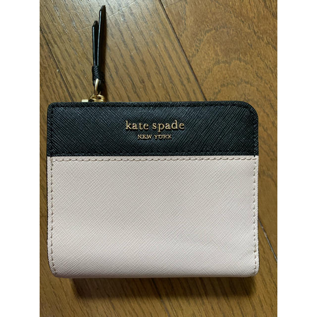 kate spade new york(ケイトスペードニューヨーク)のケイトスペード ２つ折り財布 美品 レディースのファッション小物(財布)の商品写真