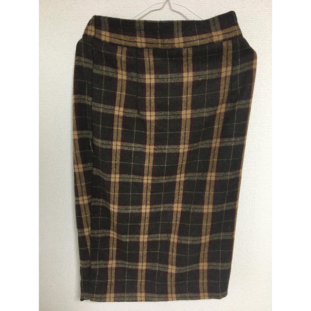チェックタイトスカート レディースのスカート(ひざ丈スカート)の商品写真