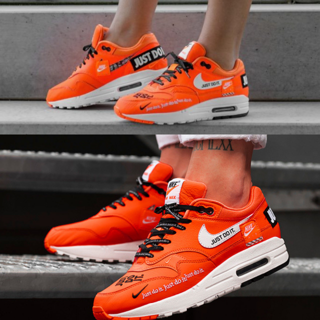 NIKE(ナイキ)の超入手困難 新品 NIKE AIR MAX 1 LUX JUST DO IT  レディースの靴/シューズ(スニーカー)の商品写真