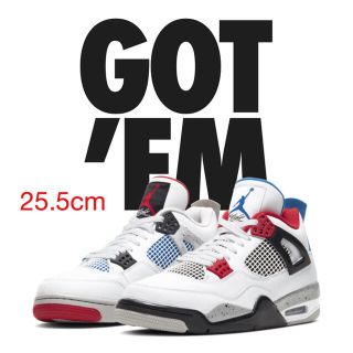 ナイキ(NIKE)のNIKE AIR JORDAN 4 RETRO SE "WHAT THE 4"(スニーカー)