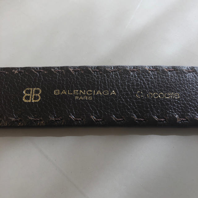 Balenciaga(バレンシアガ)のバレンシアガ　クロコダイルベルト メンズのファッション小物(ベルト)の商品写真