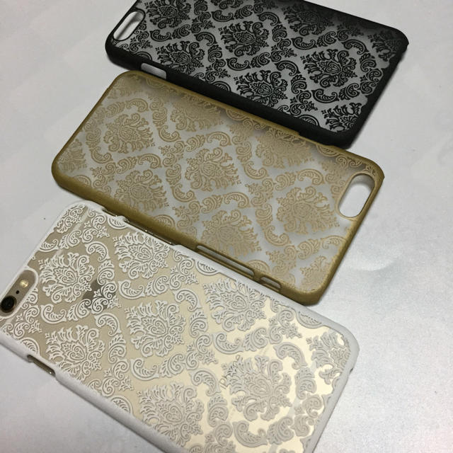 ♡オシャレなダマスクiPhone6ケース スマホ/家電/カメラのスマホアクセサリー(モバイルケース/カバー)の商品写真