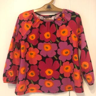 マリメッコ(marimekko)のマリメッコ ウニッコ トップス 110(Tシャツ/カットソー)