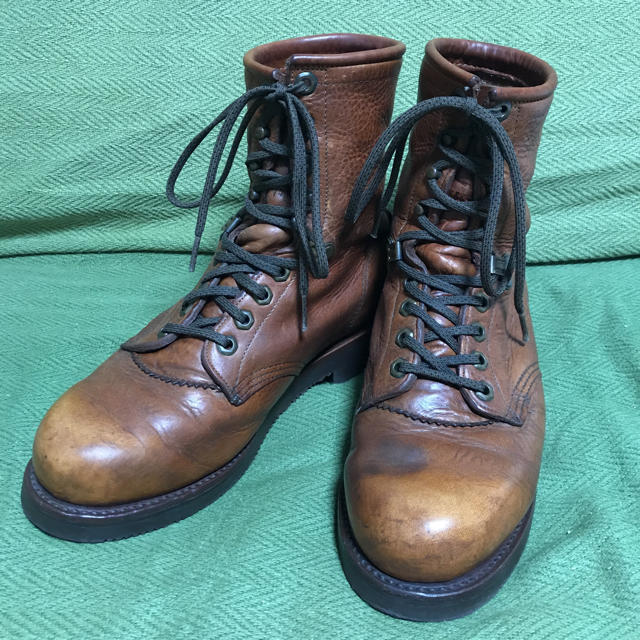 チペワ　CHIPPEWA ロガーブーツ　US8 ブラウン