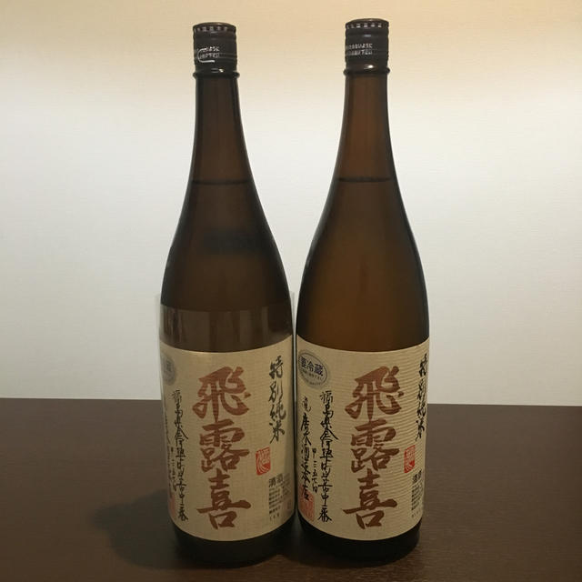 飛露喜特別純米酒1800ml 100％安い 60.0%OFF aulicum.com-日本全国へ ...