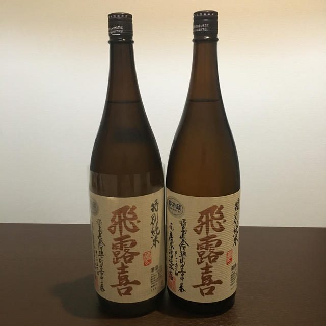 飛露喜特別純米酒1800ml