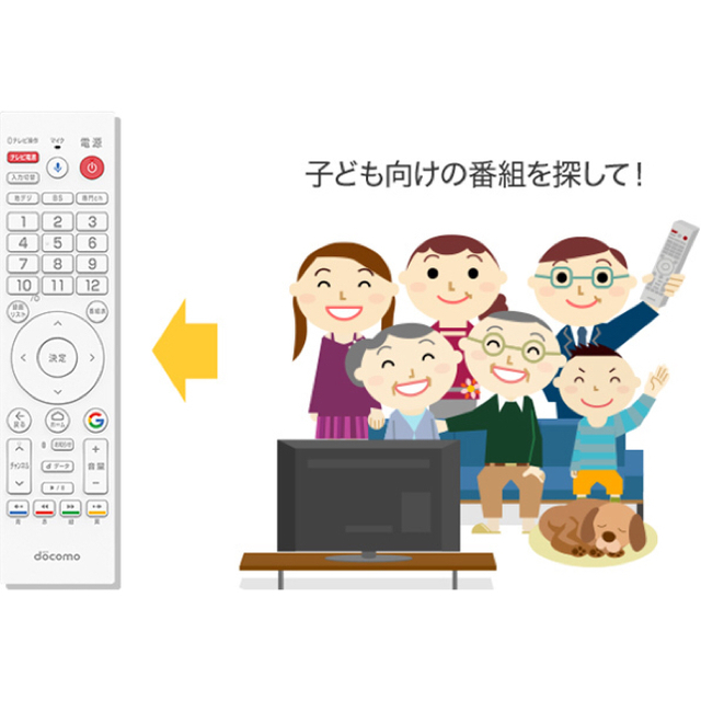 NTTdocomo(エヌティティドコモ)のドコモテレビターミナル 新品 スマホ/家電/カメラのテレビ/映像機器(テレビ)の商品写真