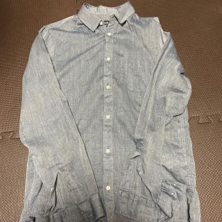 エイチアンドエム(H&M)のH&M エイチアンドエム RELAXED FITドットカラーシャツ グレー XS(シャツ)