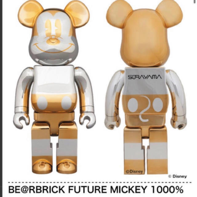 MEDICOM TOY(メディコムトイ)のBE@RBRICK FUTURE MICKEY 1000% エンタメ/ホビーのフィギュア(その他)の商品写真