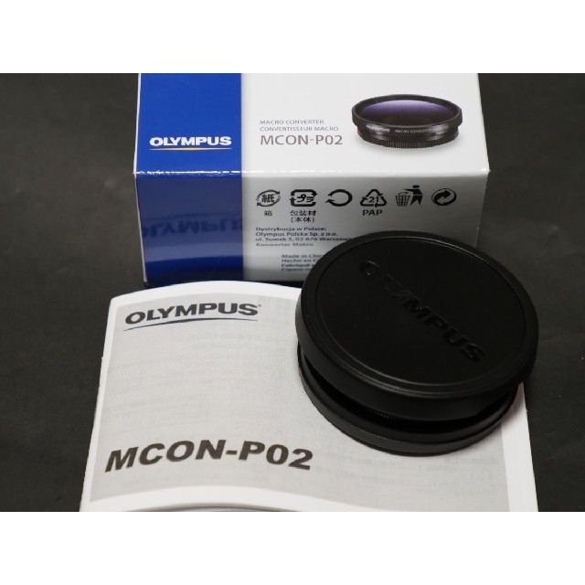 OLYMPUS(オリンパス)のOLYMPUS マクロコンバーターMCON-P02美品 スマホ/家電/カメラのカメラ(レンズ(単焦点))の商品写真