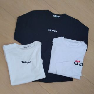 ミルクフェド(MILKFED.)のミルクフェド　ロンT Mサイズ ３点セット(Tシャツ(長袖/七分))