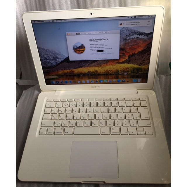 MacBook 2009 high Sierra 大容量ＨＤＤ