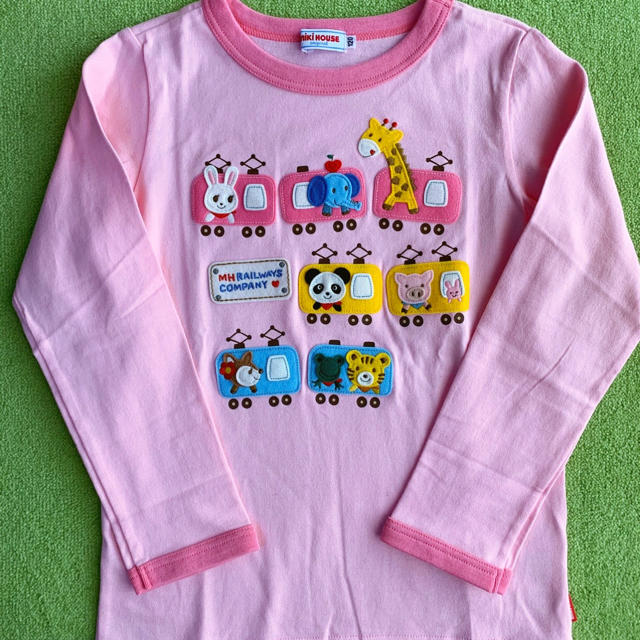 mikihouse(ミキハウス)のMIKIHOUSE  size 120cm  新品未使用  タグ無し キッズ/ベビー/マタニティのキッズ服女の子用(90cm~)(Tシャツ/カットソー)の商品写真