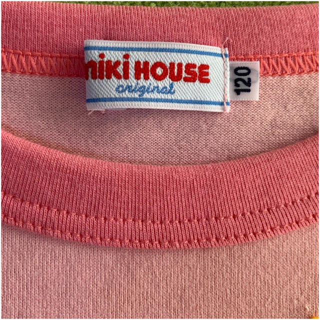 mikihouse(ミキハウス)のMIKIHOUSE  size 120cm  新品未使用  タグ無し キッズ/ベビー/マタニティのキッズ服女の子用(90cm~)(Tシャツ/カットソー)の商品写真