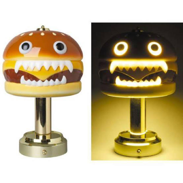 UNDERCOVER HAMBURGER LAMP Yellow