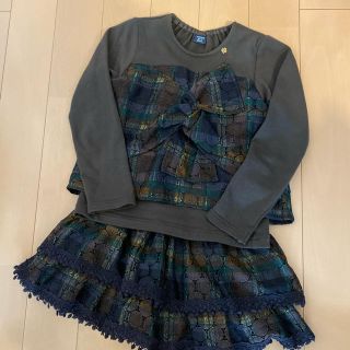 アナスイミニ(ANNA SUI mini)の【ゆかゆか様ご専用】ANNA SUImini 130♡セットアップ美品(Tシャツ/カットソー)