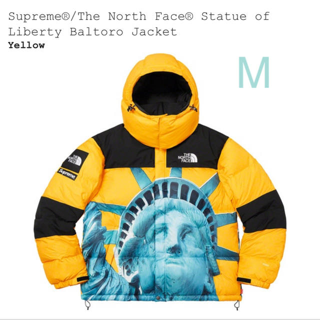 Supreme The North Face Baltoro yellow M
