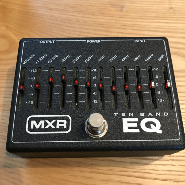 イコライザー　band　MXR　EQ　10　エフェクター