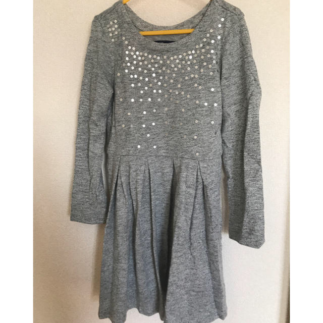 GAP Kids(ギャップキッズ)のNokkoさん専用 GAPコットンワンピース120cmとスパッツ キッズ/ベビー/マタニティのキッズ服女の子用(90cm~)(ワンピース)の商品写真