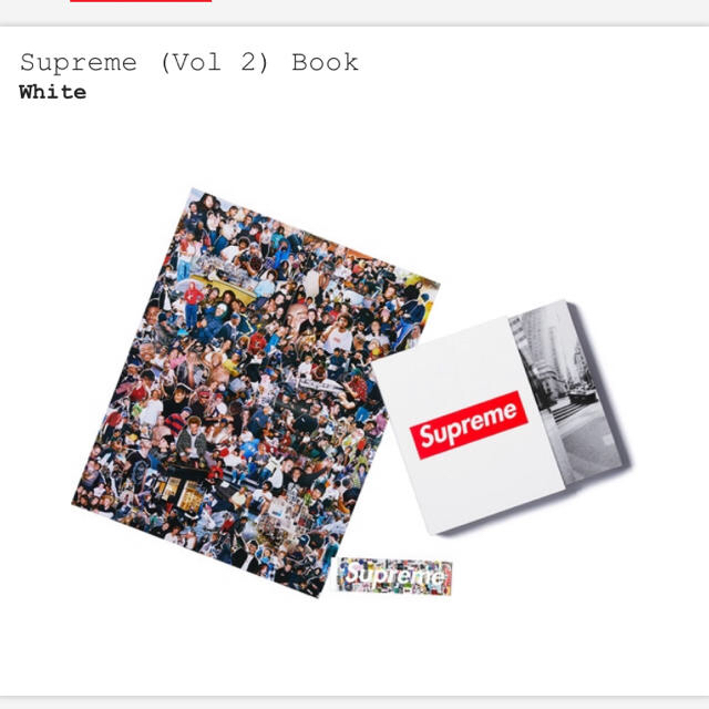 Supreme(シュプリーム)のSupreme (Vol 2) Book  エンタメ/ホビーの雑誌(ファッション)の商品写真
