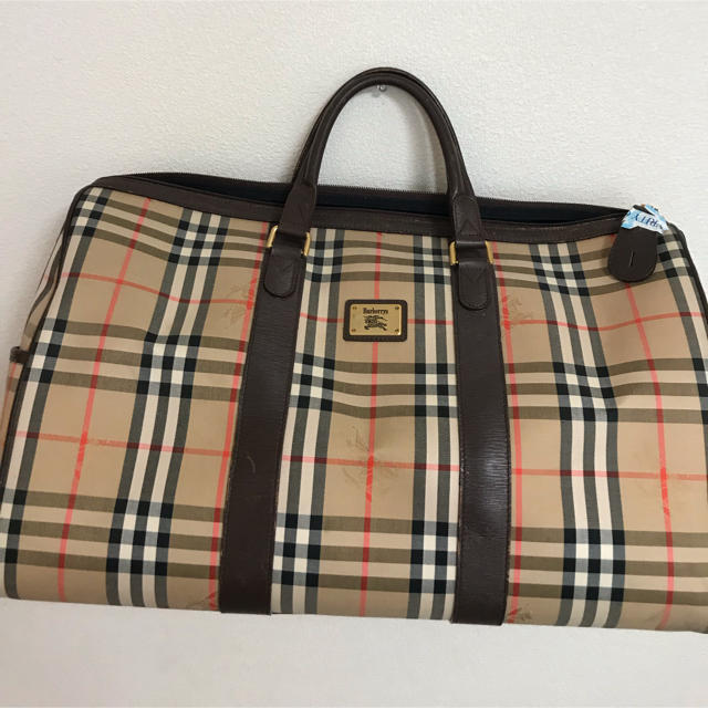 BURBERRY(バーバリー)のバーバリー 大型 ボストンバック  正規品 メンズのバッグ(ボストンバッグ)の商品写真