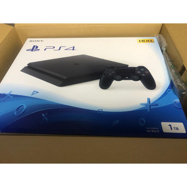 PS4 1TB 本体 新品未開封 CUH-2200BB01