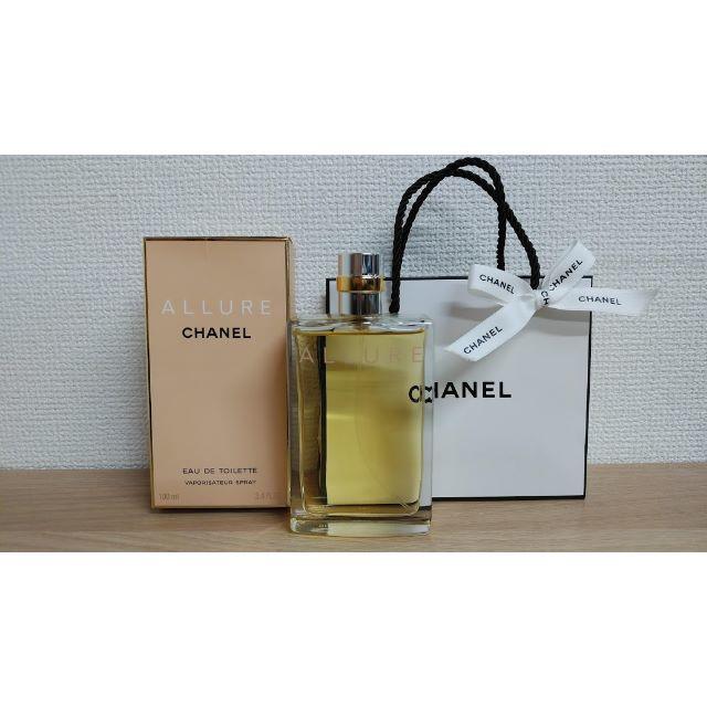 CHANEL - シャネル☆100ml ALLURE アリュール オードトワレ 香水☆未使用品の通販 by ローズ｜シャネルならラクマ