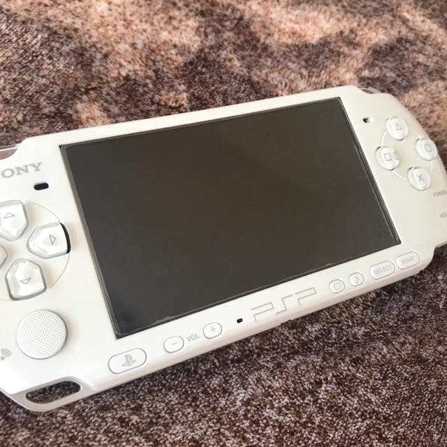 PSP-3000 ホワイト バッテリー付 SD付 動作確認済 1