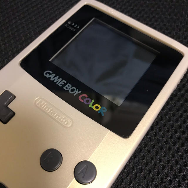 ゲームボーイカラー ゴールド - 携帯用ゲーム機本体