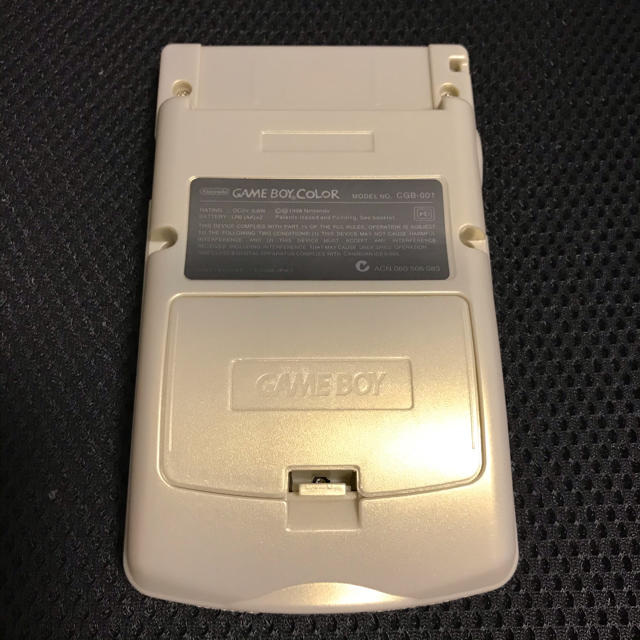 ゲームボーイカラー ゴールド - 携帯用ゲーム機本体