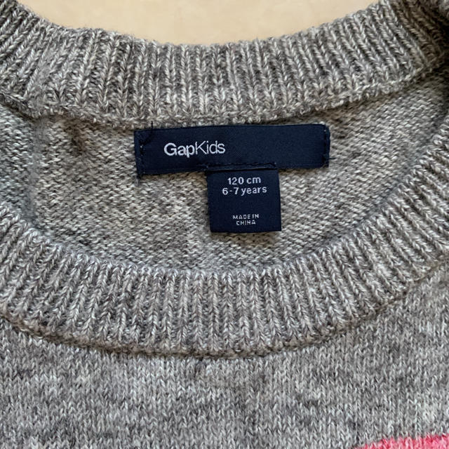 GAP Kids(ギャップキッズ)のGAP ニット　120 キッズ/ベビー/マタニティのキッズ服女の子用(90cm~)(ニット)の商品写真