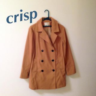 クリスプ(Crisp)のダブルボタンチェスターコート(ロングコート)