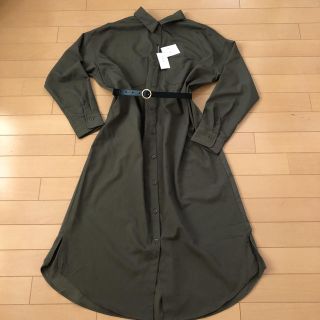 イング(INGNI)の☆ INGNI イング ☆ ベルト付き ロング シャツワンピース ☆ 新品 ☆(ロングワンピース/マキシワンピース)