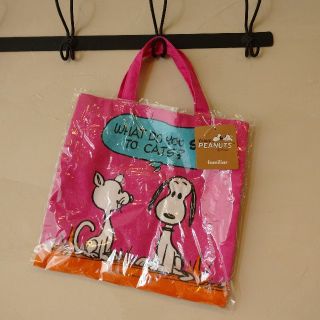 スヌーピー(SNOOPY)のファミリア スヌーピー 手提げバッグ(レッスンバッグ)