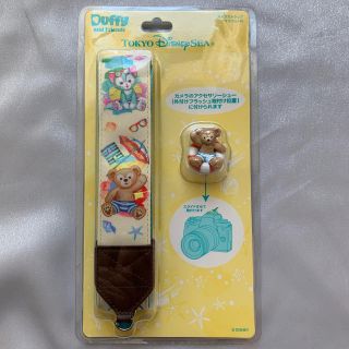 ディズニーシー♡ダッフィー カメラストラップ アクセサリー付き♡新品