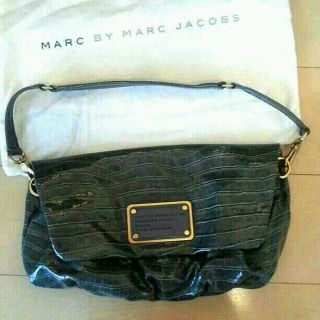 マークバイマークジェイコブス(MARC BY MARC JACOBS)のマークジェイコブス☆クロコ型押しバッグ(ショルダーバッグ)