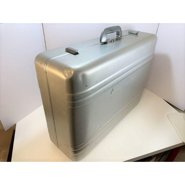 【新発売】 銀ハリ 50s ビンテージスーツケース ゼロハリバートン HALLIBURTON トラベルバッグ/スーツケース