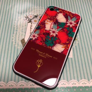 新品 赤 iPhone7(iPhoneケース)