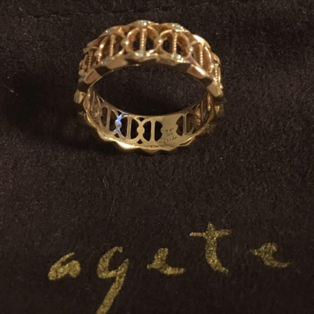 agete(アガット)の⭐︎アガット 限定リング7号⭐︎まひろん様専用⭐︎ レディースのアクセサリー(リング(指輪))の商品写真