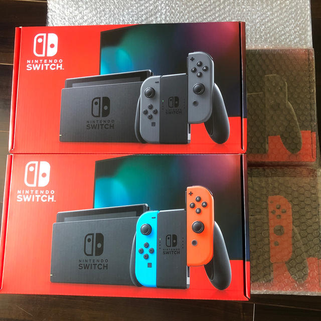 4台！Nintendo Switch ネオン×2 グレー×2