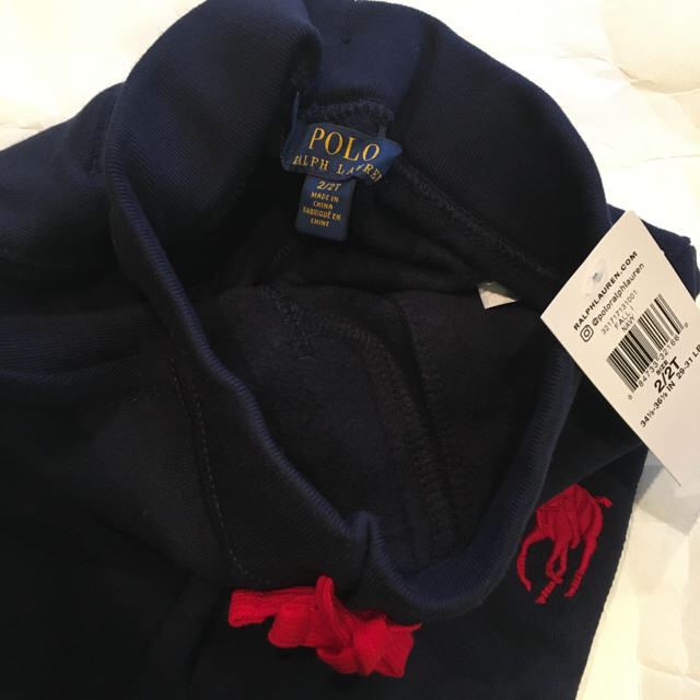 POLO RALPH LAUREN(ポロラルフローレン)のラルフローレン　裏起毛パンツ　90cm キッズ/ベビー/マタニティのキッズ服男の子用(90cm~)(その他)の商品写真