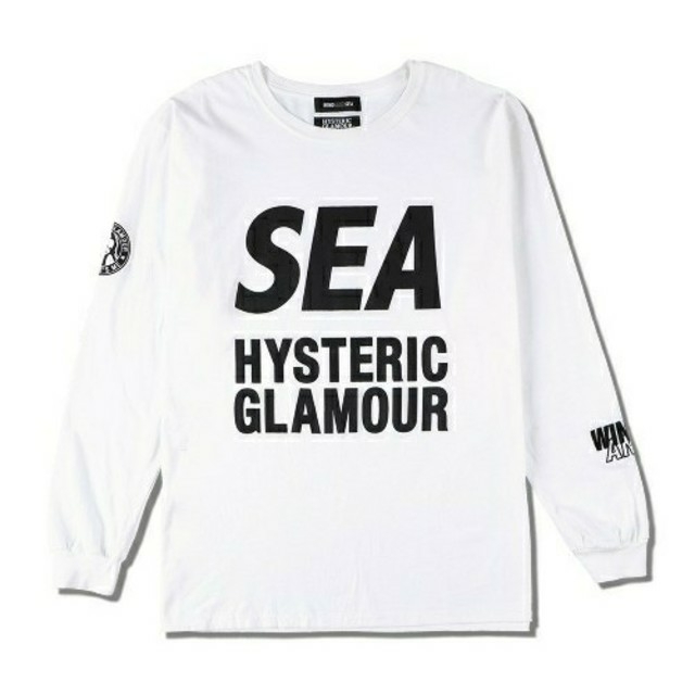 HYSTERIC GLAMOUR(ヒステリックグラマー)のHYSTERIC GLAMOUR  WINDANDSEA LONG SLEEVE メンズのトップス(Tシャツ/カットソー(七分/長袖))の商品写真