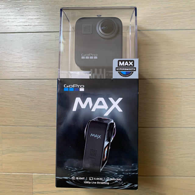 【新品未使用】GoPro MAX ゴープロ マックス CHDHZ-201-FWカメラ