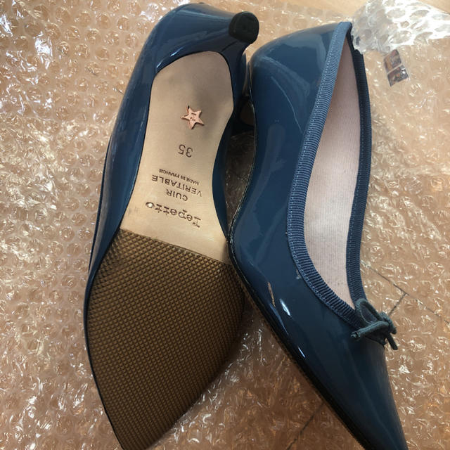 repetto(レペット)のレペット エバ ウィンターブルー　新品未使用 レディースの靴/シューズ(バレエシューズ)の商品写真