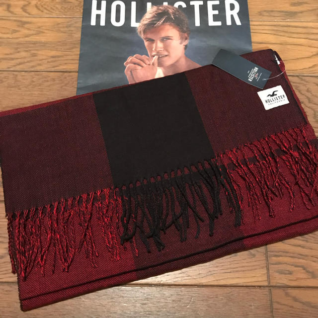 Hollister(ホリスター)の新品⭐️ホリスター  マフラー メンズのファッション小物(マフラー)の商品写真