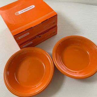 ルクルーゼ(LE CREUSET)のル・クルーゼ お皿 オレンジ (食器)