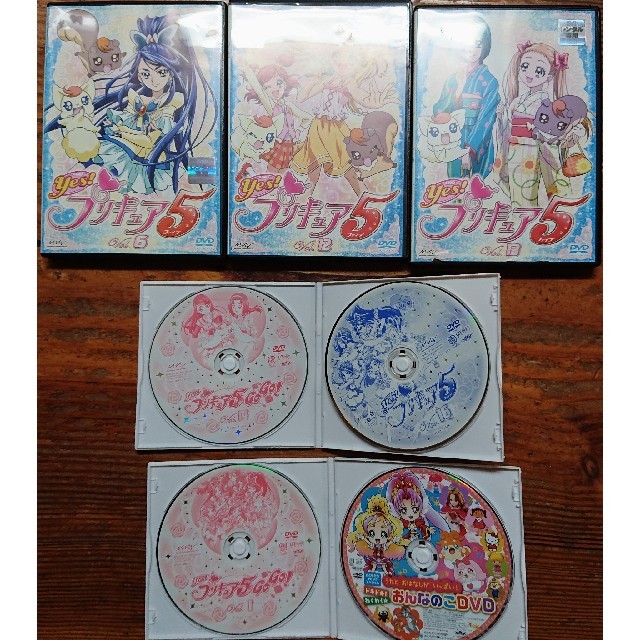 プリキュア５GoGo! /DVD/3枚セット/ エンタメ/ホビーのDVD/ブルーレイ(アニメ)の商品写真