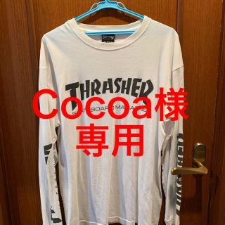 スラッシャー(THRASHER)の【Cocoa様専用】THRASHER 袖プリント ロンT(Tシャツ/カットソー(七分/長袖))